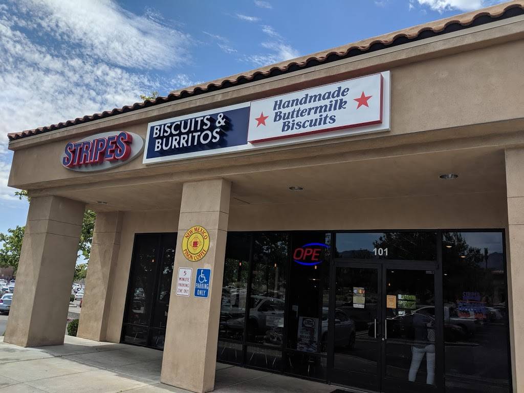 Stripes Biscuits & Burritos | restaurant | 8050 Academy Rd NE #101, Albuquerque, NM 87111, USA | 5058355214 OR +1 505-835-5214