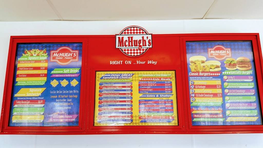 Mc Hughs Double Drive Thru | restaurant | 4 Lincoln Ave, Charleston, IL 61920, USA | 2173451071 OR +1 217-345-1071