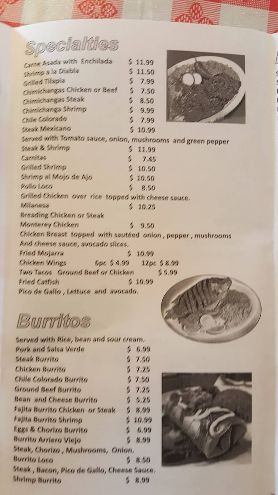 Señor Burrito | restaurant | 400 Old Nashville Hwy B, La Vergne, TN 37086, USA | 6155017800 OR +1 615-501-7800