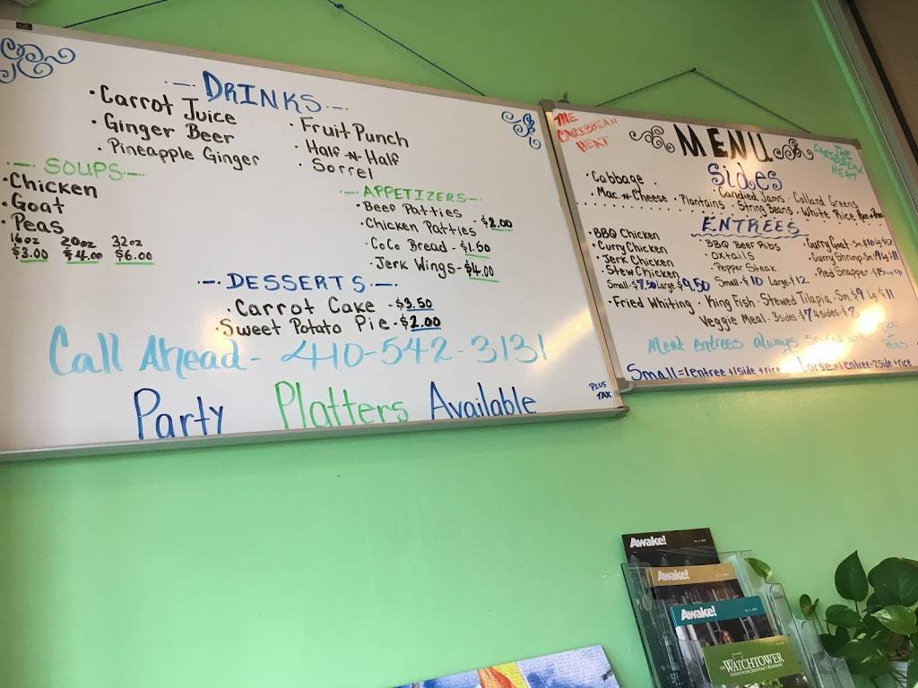 Caribbean Heat | restaurant | 4740 Liberty Heights Ave, Baltimore, MD 21207, USA | 4105423131 OR +1 410-542-3131