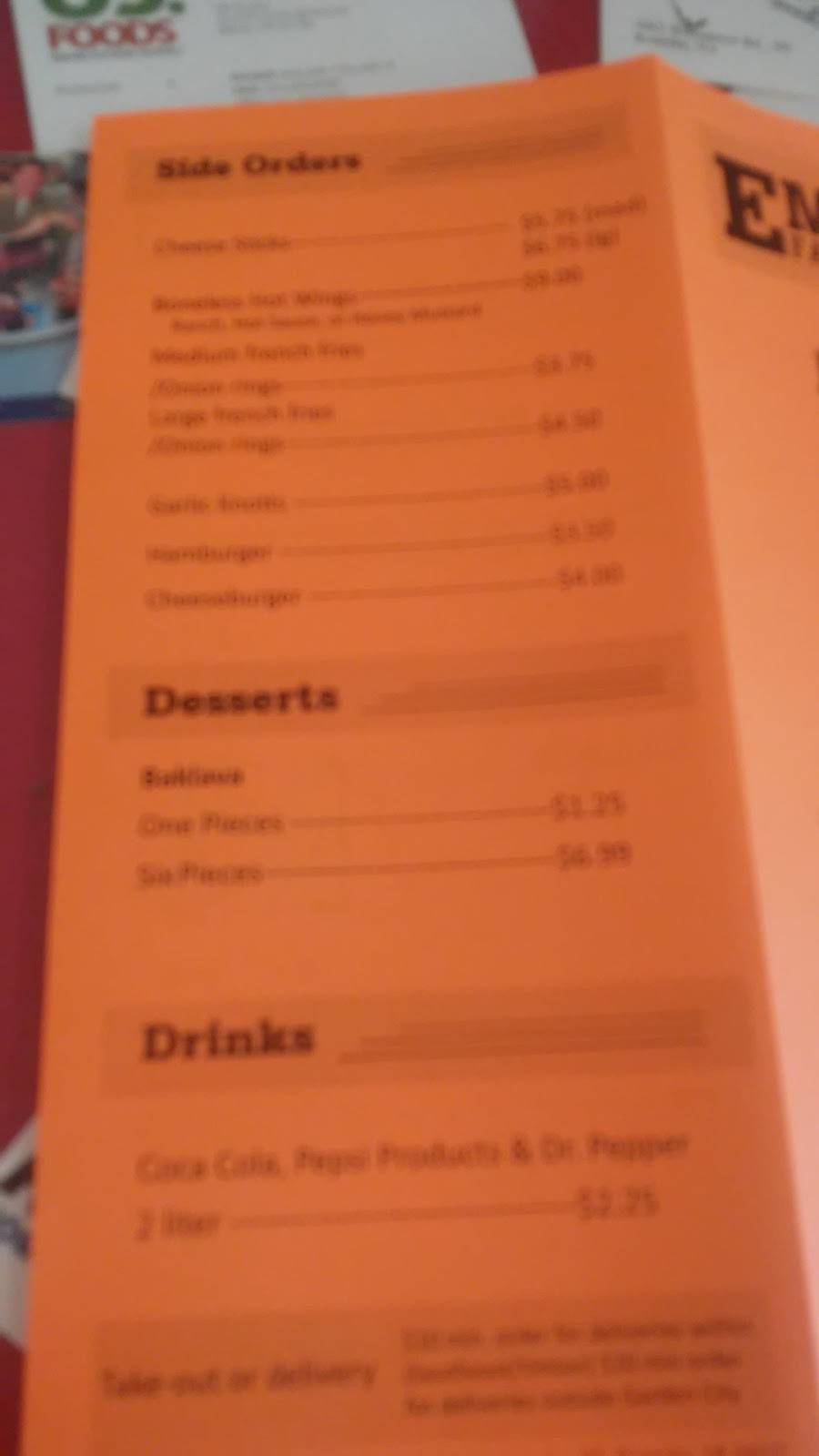 Emilios Famous Pizza and subs | restaurant | 1207 Jamison Ave SE Ste. 1, Roanoke, VA 24013, USA | 5403455002 OR +1 540-345-5002