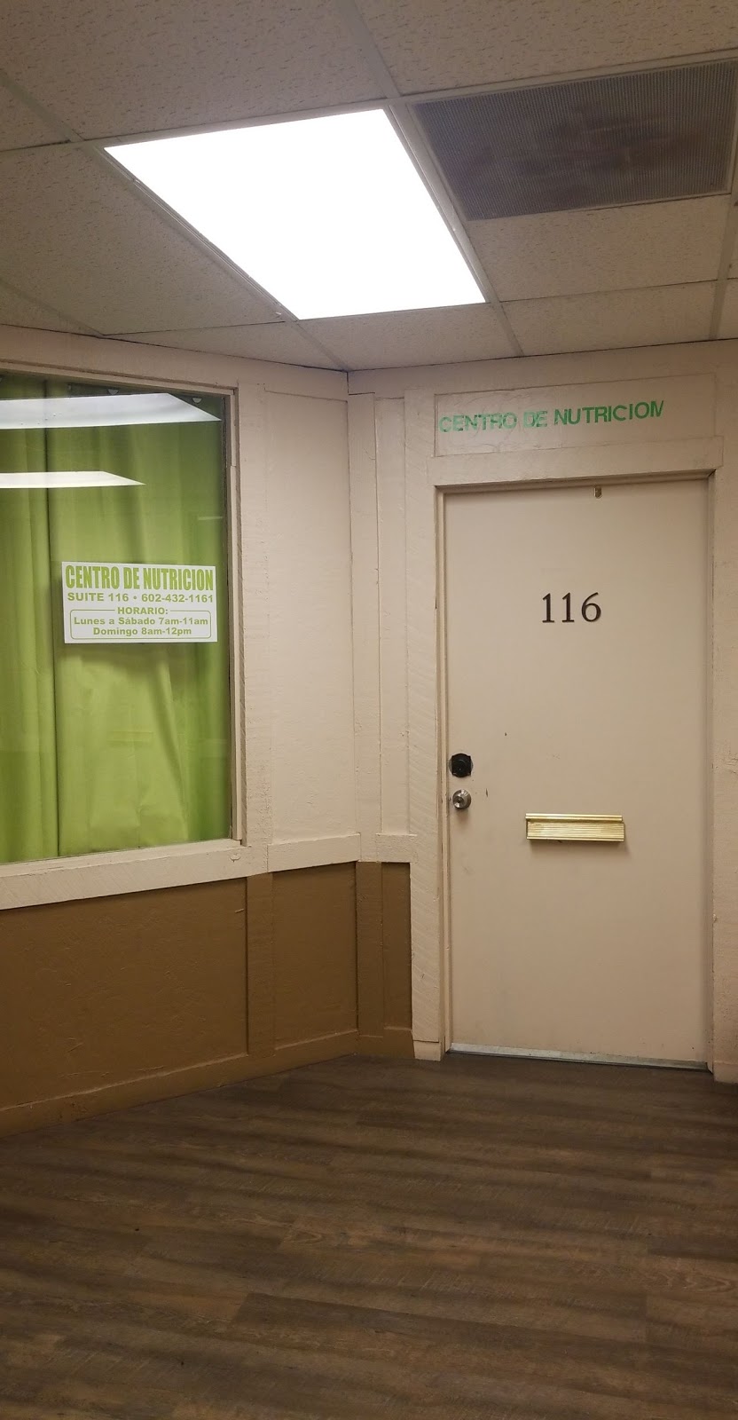 Centro de Nutricion | restaurant | 7342 W Indian School Rd #116, Phoenix, AZ 85033, USA | 6024321161 OR +1 602-432-1161