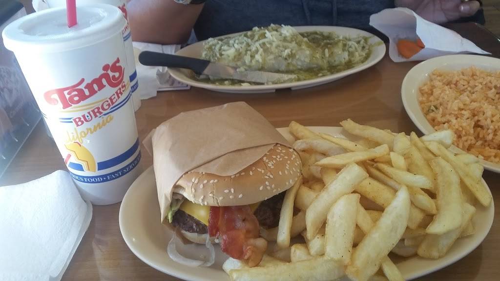 Tams Burgers | restaurant | 7344 Carnelian St, Rancho Cucamonga, CA 91730, USA | 9094848821 OR +1 909-484-8821