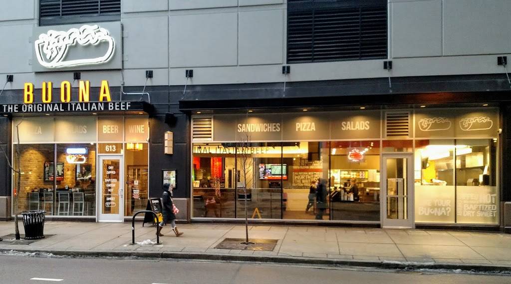 Buona | restaurant | 613 N McClurg Ct, Chicago, IL 60611, USA | 3126430677 OR +1 312-643-0677