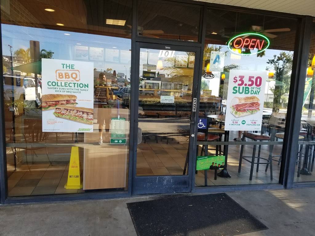 Subway Restaurants | restaurant | 6171 Mission Gorge Rd, San Diego, CA 92120, USA | 6192805619 OR +1 619-280-5619