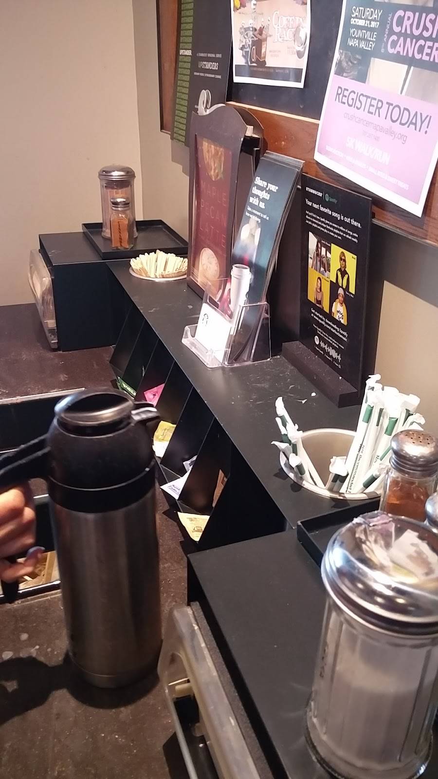 Starbucks | cafe | 1340 Trancas St, Napa, CA 94558, USA | 7072538552 OR +1 707-253-8552