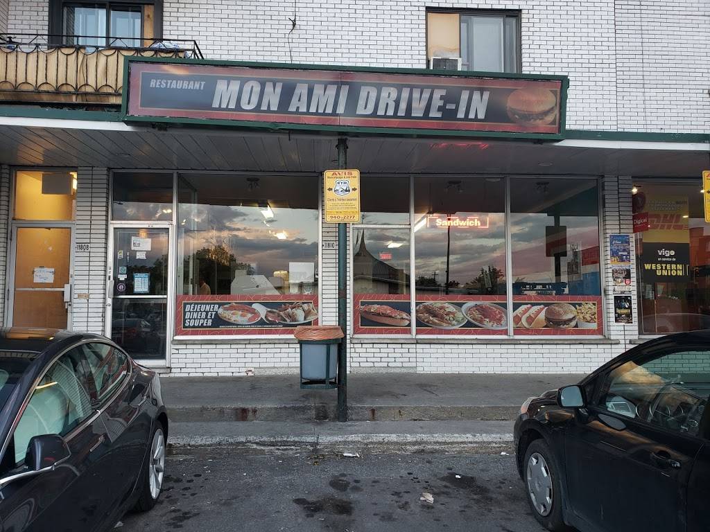 Mon Ami Drive In | restaurant | 11810 Boulevard Langelier, Montréal, QC H1G 3M3, Canada | 5143253651 OR +1 514-325-3651