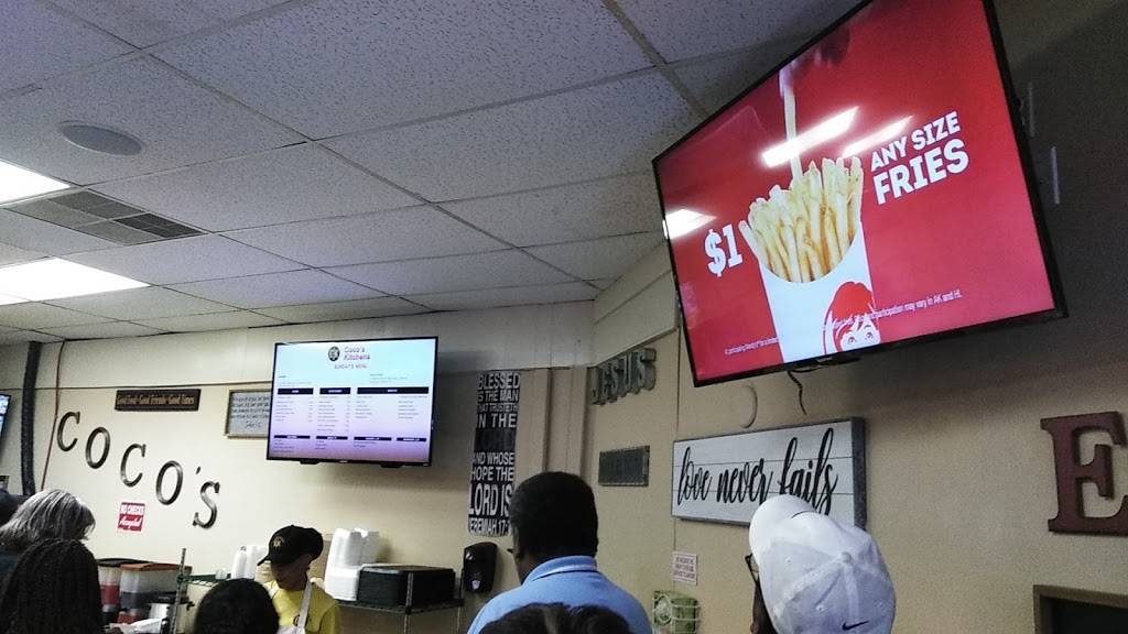 Cocos Soulfood | restaurant | 12611 Woodforest Blvd, Houston, TX 77015, USA | 7134532626 OR +1 713-453-2626