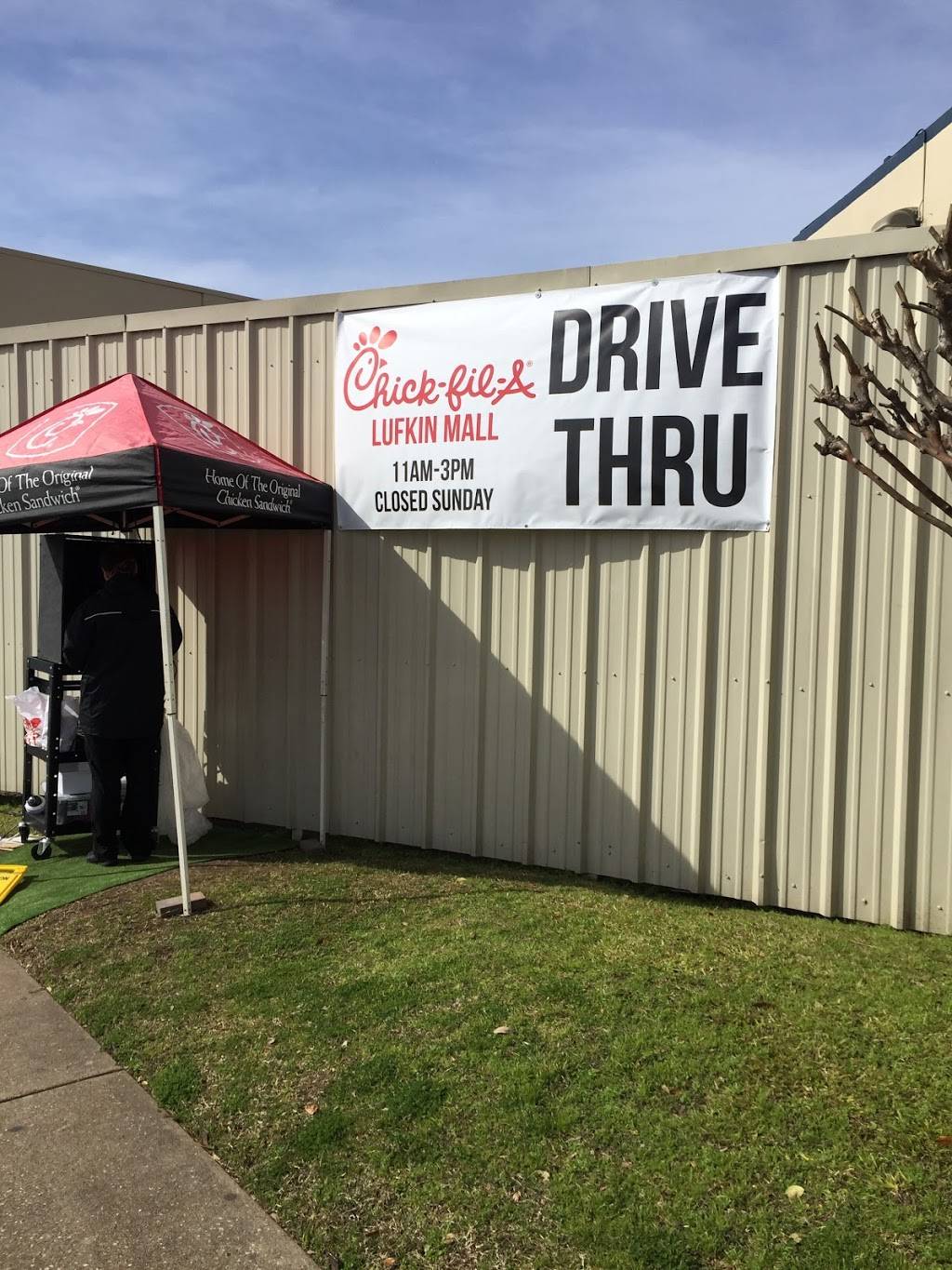Chick-fil-A | restaurant | 4600 S Medford Dr Ste 1262, Lufkin, TX 75901, USA | 9366322333 OR +1 936-632-2333