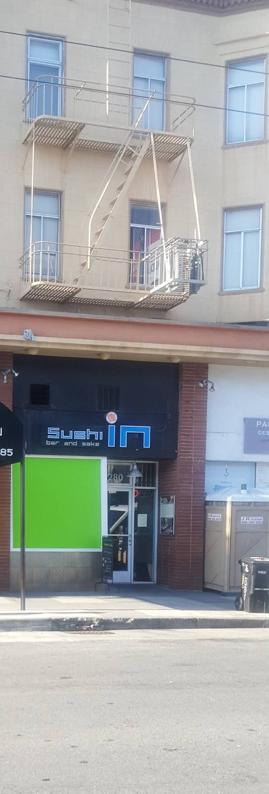 Sushi In Restaurant | restaurant | 2280 Chestnut St, San Francisco, CA 94123, USA | 4154092063 OR +1 415-409-2063