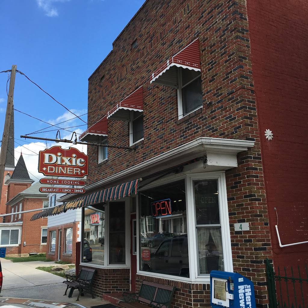 Dixie Eatery | restaurant | 4 N Main St, Smithsburg, MD 21783, USA | 3018245224 OR +1 301-824-5224