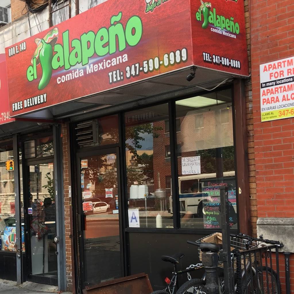 El Jalapenos | restaurant | 800 E 149th St, Bronx, NY 10455, USA | 3475898670 OR +1 347-589-8670