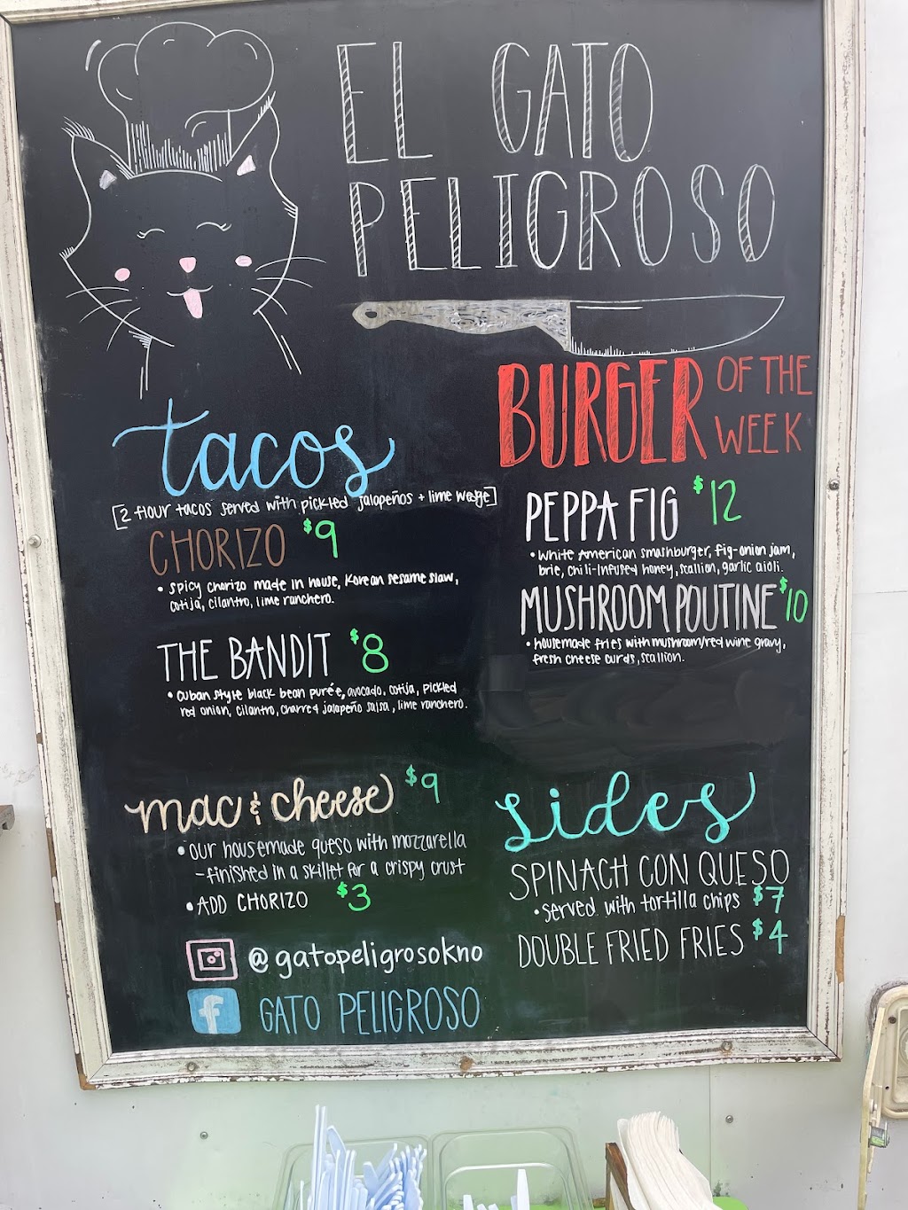 El Gato Peligroso | restaurant | 1317 Island Home Ave, Knoxville, TN 37920, USA | 8653185512 OR +1 865-318-5512