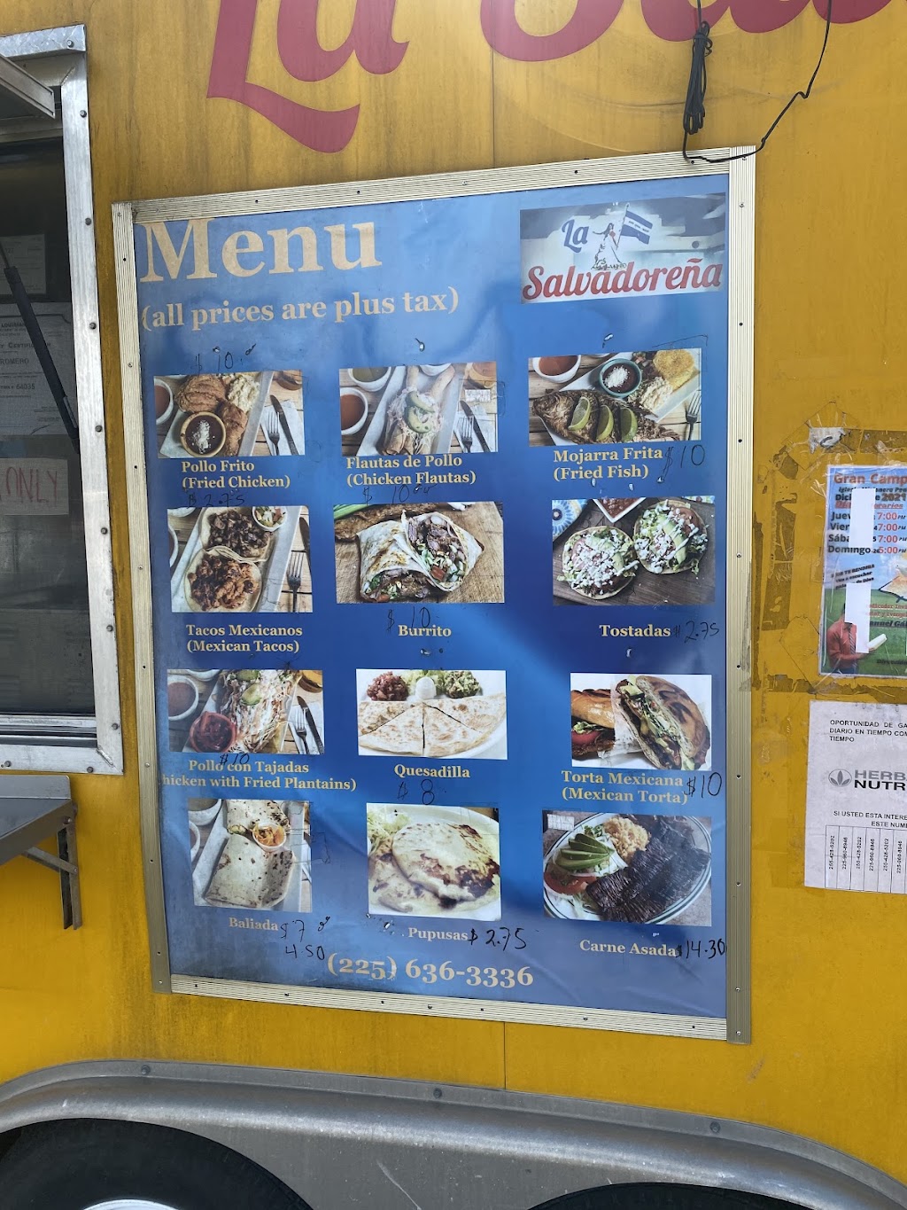 La Salvadoreña #2 | restaurant | 13440 Tiger Bend Rd, Baton Rouge, LA 70817, USA | 2256363336 OR +1 225-636-3336