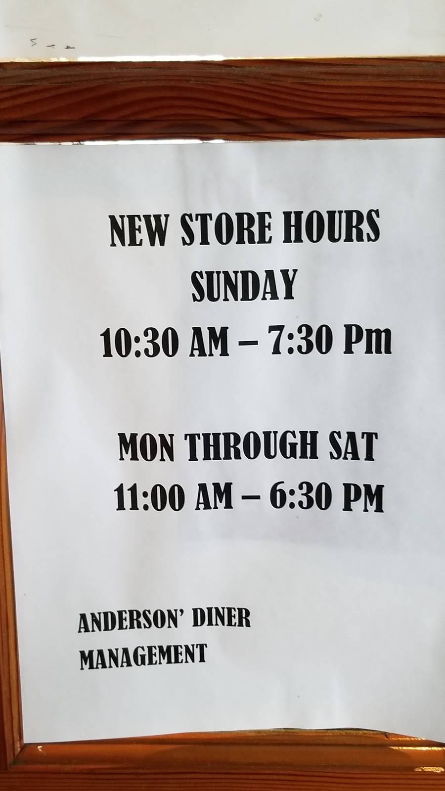 Andersons Diner | restaurant | 3700 Pio Nono Ave, Macon, GA 31206, USA | 4787819099 OR +1 478-781-9099