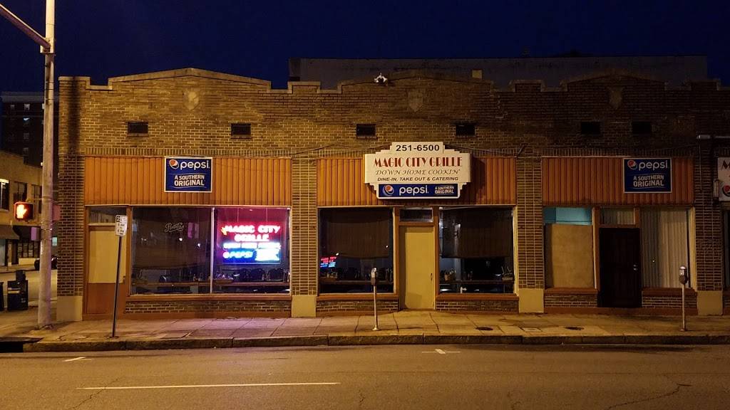 Magic City Grill | restaurant | 2201 3rd Ave N, Birmingham, AL 35203, USA | 2052516500 OR +1 205-251-6500