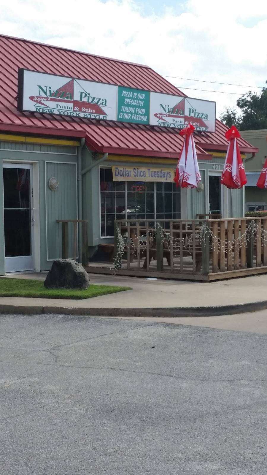 Hysens Nizza Pizza | restaurant | 401 University Dr, Fort Worth, TX 76107, USA | 8178773900 OR +1 817-877-3900