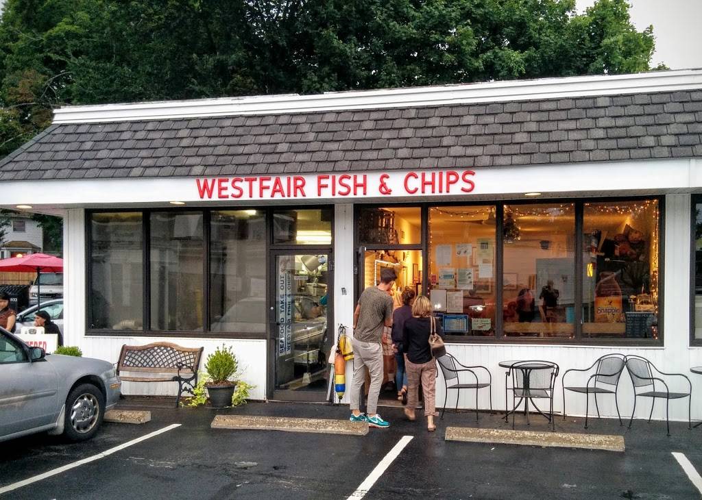 Westfair Fish & Chips | restaurant | 1781 Post Rd E, Westport, CT 06880, USA | 2032553184 OR +1 203-255-3184