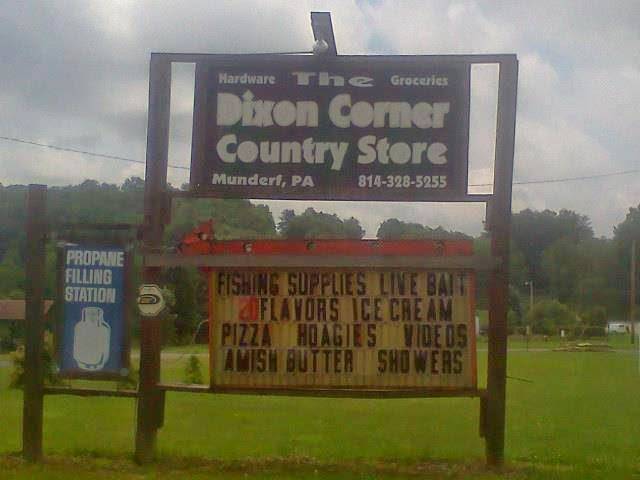 Dixon Corner Country Store (Munderf Mall) | restaurant | 10458 Richardsville Rd, Brookville, PA 15825, USA | 8143285255 OR +1 814-328-5255