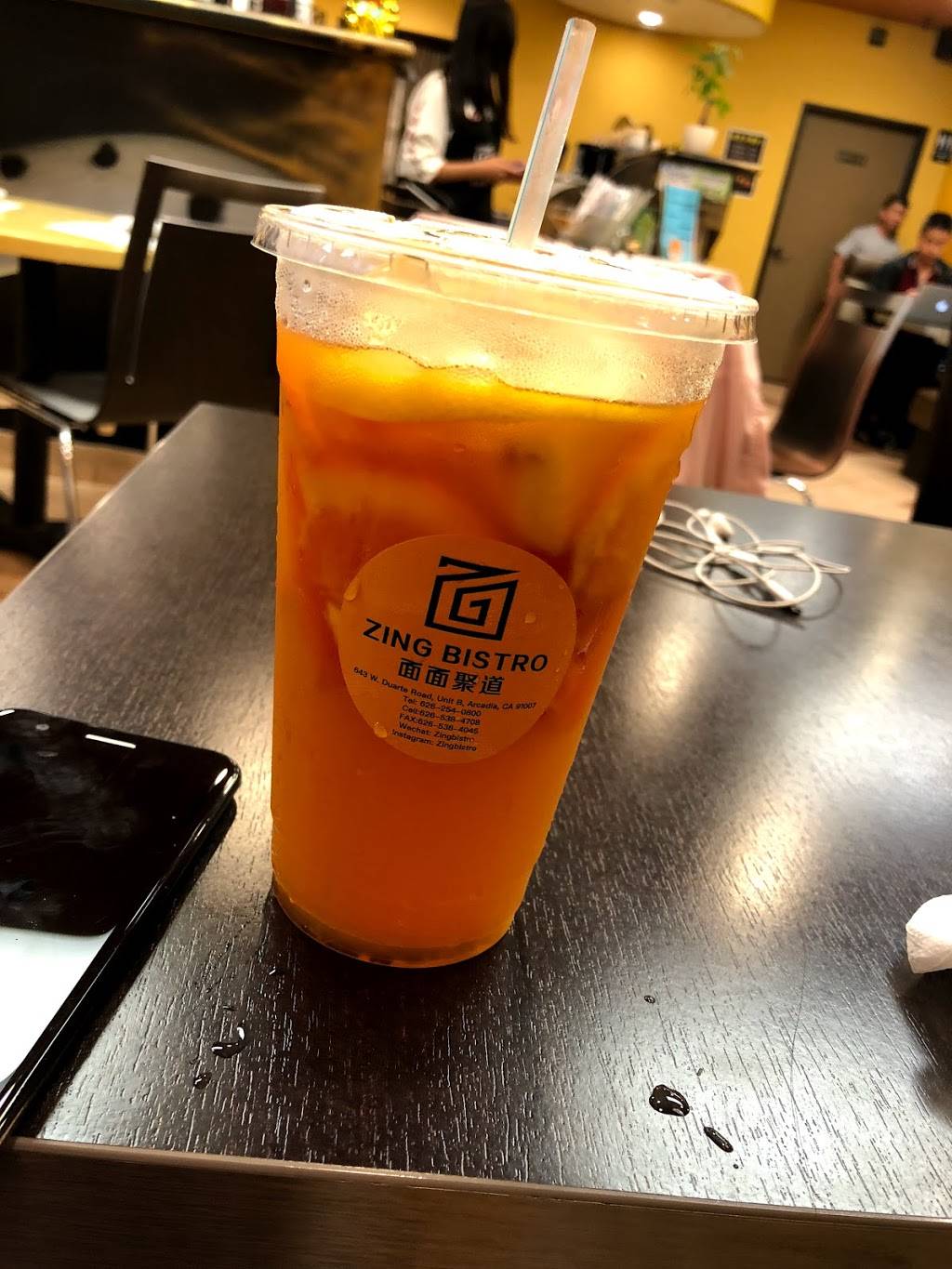 Zing Bistro | restaurant | 643 W Duarte Rd, Arcadia, CA 91007, USA | 6262540800 OR +1 626-254-0800