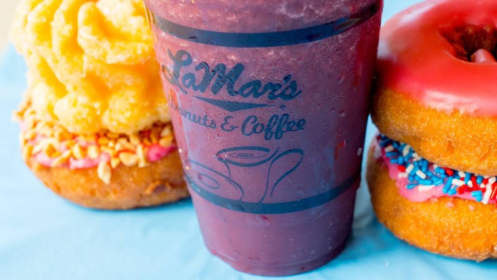 LaMars Donuts and Coffee | bakery | 4822 Pioneers Boulevard &, S 48th St, Lincoln, NE 68506, USA | 4024845555 OR +1 402-484-5555