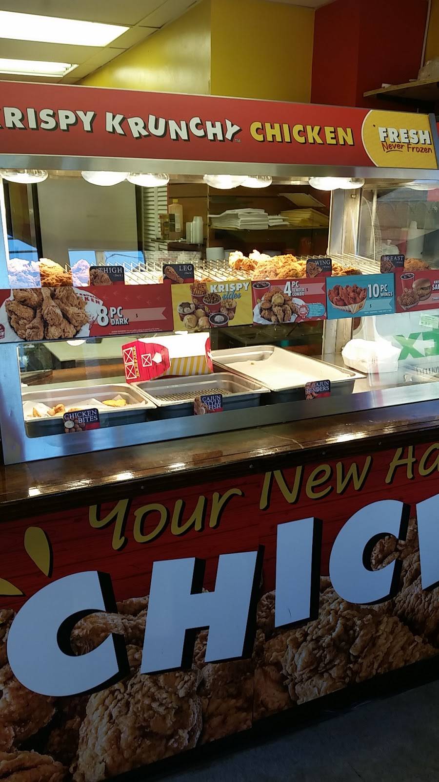 Krispy Krunchy Chicken | restaurant | 4066 E 71st St, Cleveland, OH 44105, USA | 2166752640 OR +1 216-675-2640