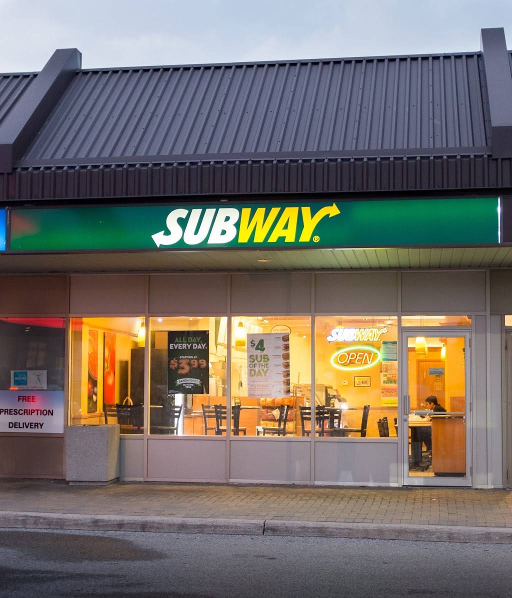 Subway | meal takeaway | 5636 Glen Erin Dr Unit 2A, Mississauga, ON L5M 6B1, Canada | 9058584789 OR +1 905-858-4789