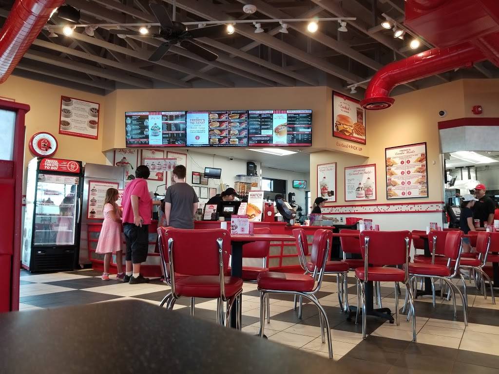 Freddys Frozen Custard & Steakburgers | restaurant | 4637 East Sam Houston Pkwy S, Pasadena, TX 77505, USA | 2819980001 OR +1 281-998-0001