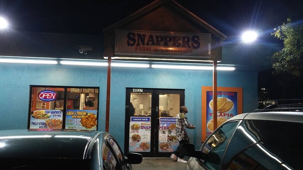 Snappers Fish & Chicken | restaurant | 4037 NW 19th St, Lauderhill, FL 33313, USA | 9549003142 OR +1 954-900-3142