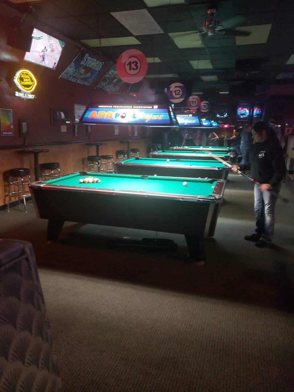 Sunset Billiards | night club | 1215 W Crawford St, Salina, KS 67401, USA | 7858269992 OR +1 785-826-9992