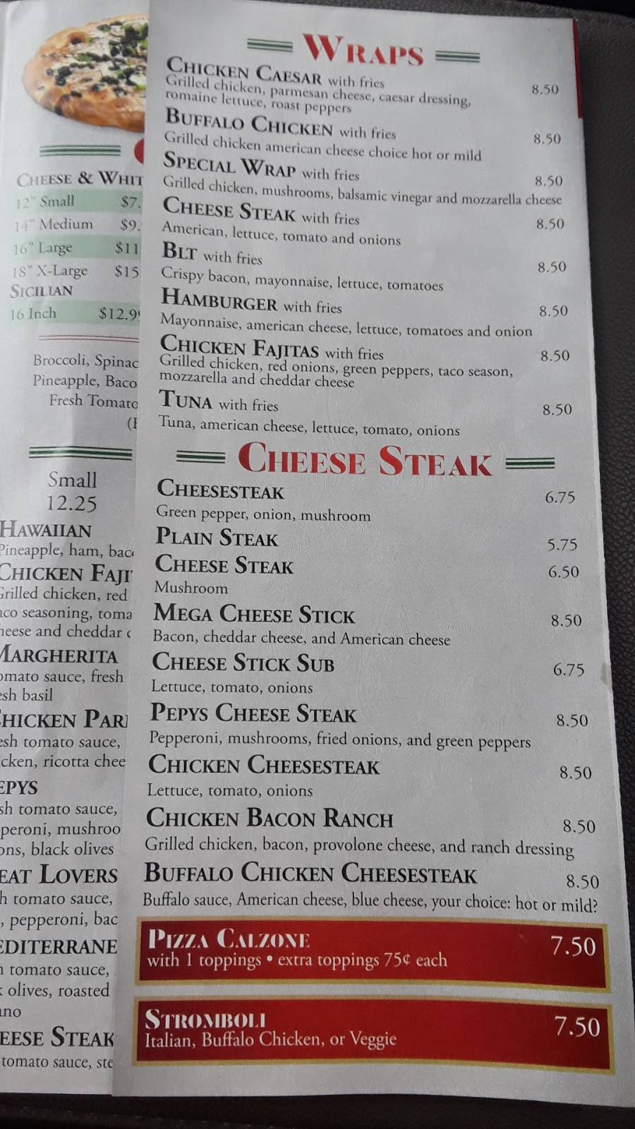 Pepys Pizza | restaurant | 734 Highland Rd, Highland, MI 48357, USA | 2484722922 OR +1 248-472-2922