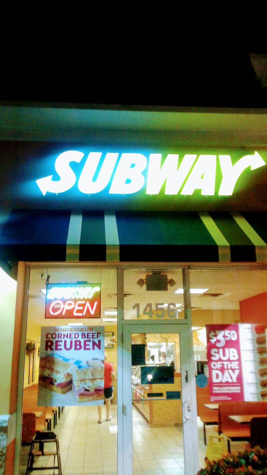 Subway Restaurants | restaurant | 1456 Federal Hwy, Deerfield Beach, FL 33441, USA | 9544820642 OR +1 954-482-0642