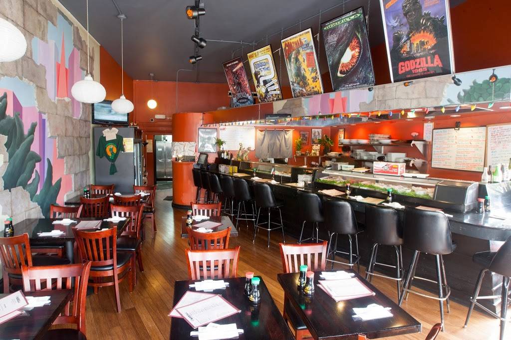 Godzila Sushi | meal takeaway | 1800 Divisadero St, San Francisco, CA 94115, USA | 4159311773 OR +1 415-931-1773