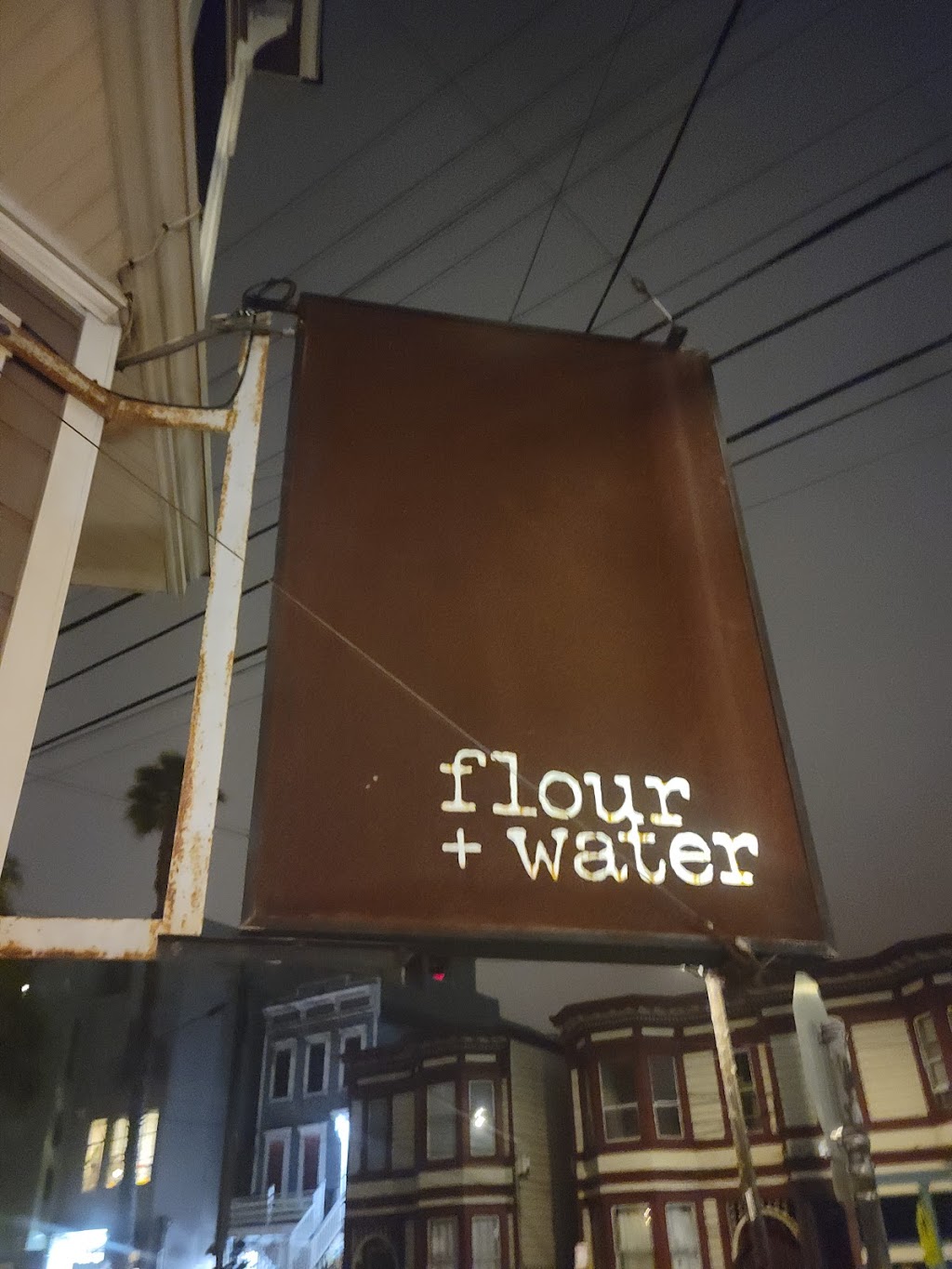 Flour + Water | restaurant | 2401 Harrison St, San Francisco, CA 94110, USA | 4158267000 OR +1 415-826-7000