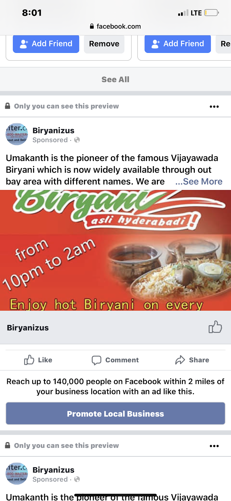 Biryanizus | restaurant | 18 S Abbott Ave, Milpitas, CA 95035, USA | 4089455700 OR +1 408-945-5700