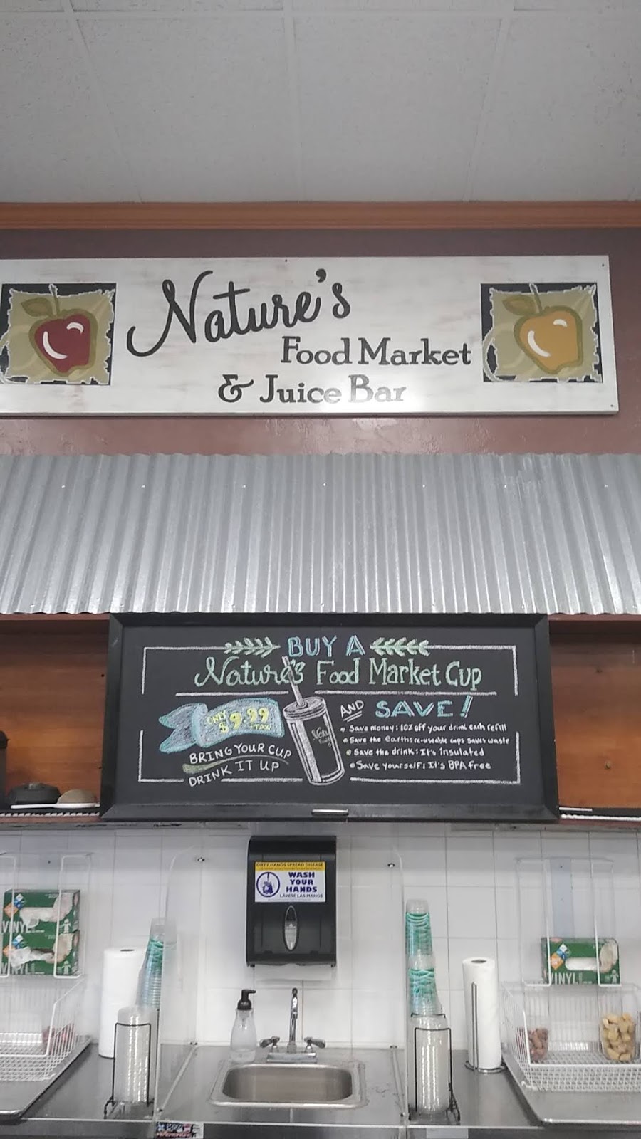 Natures Food Market & Juice Bar | restaurant | 2000 H St, Bakersfield, CA 93301, USA | 6613274430 OR +1 661-327-4430