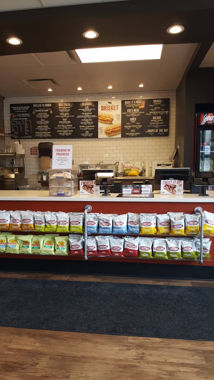 Cousins Subs | meal takeaway | 2260 N Grandview Blvd, Waukesha, WI 53188, USA | 2625241122 OR +1 262-524-1122