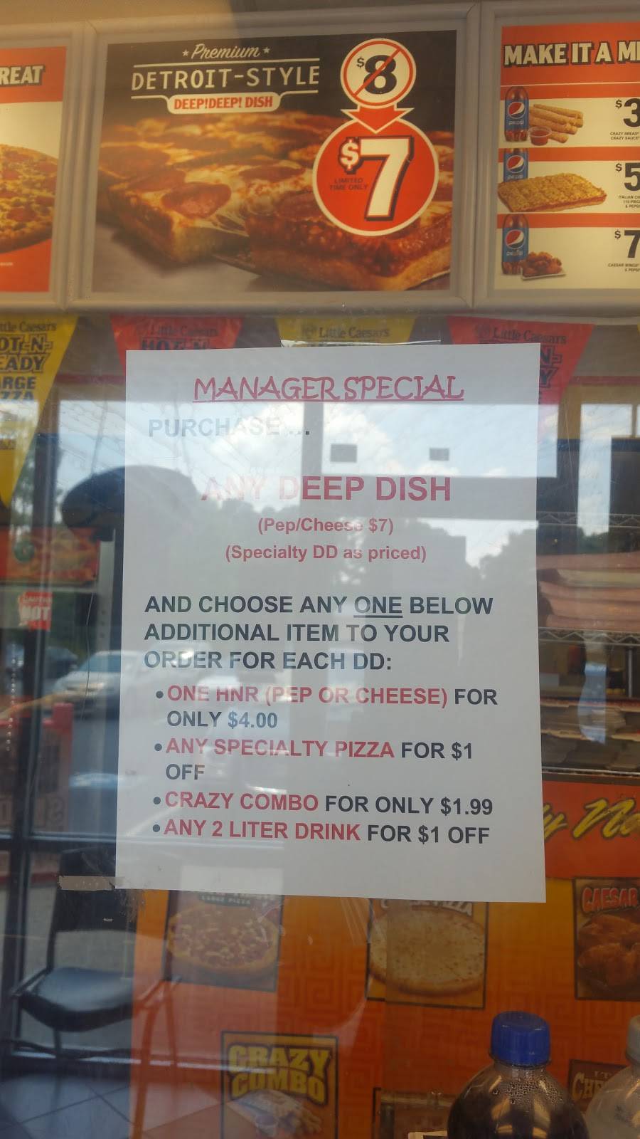 Little Caesars Pizza | meal takeaway | 6746 Covington Hwy Suite 107, Lithonia, GA 30058, USA | 7709815405 OR +1 770-981-5405