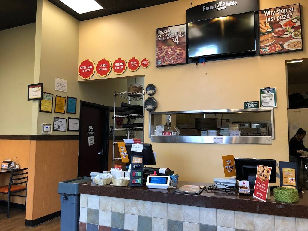 Round Table Pizza | meal delivery | 1776 N Broadway, Walnut Creek, CA 94596, USA | 9259457878 OR +1 925-945-7878