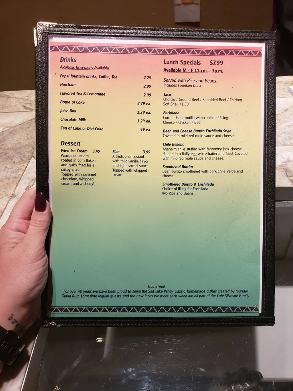 Cafe Silvestre | restaurant | 3041 E 3300 S, Millcreek, UT 84109, USA | 8014857238 OR +1 801-485-7238