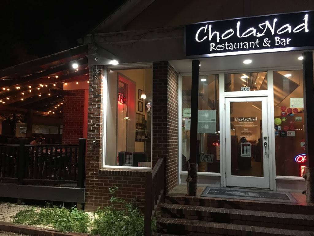 CholaNad Restaurant & Bar | restaurant | 308 W Franklin St, Chapel Hill, NC 27516, USA | 8002465262 OR +1 800-246-5262