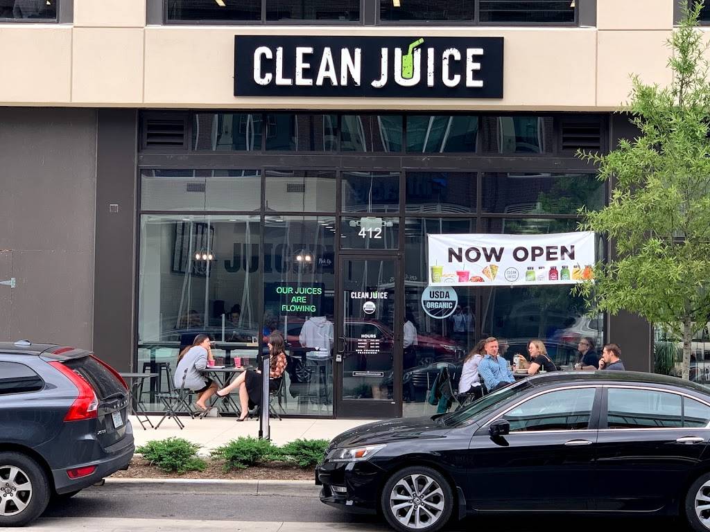 Clean Juice | restaurant | 412 11th Ave N, Nashville, TN 37203, USA | 6156784092 OR +1 615-678-4092