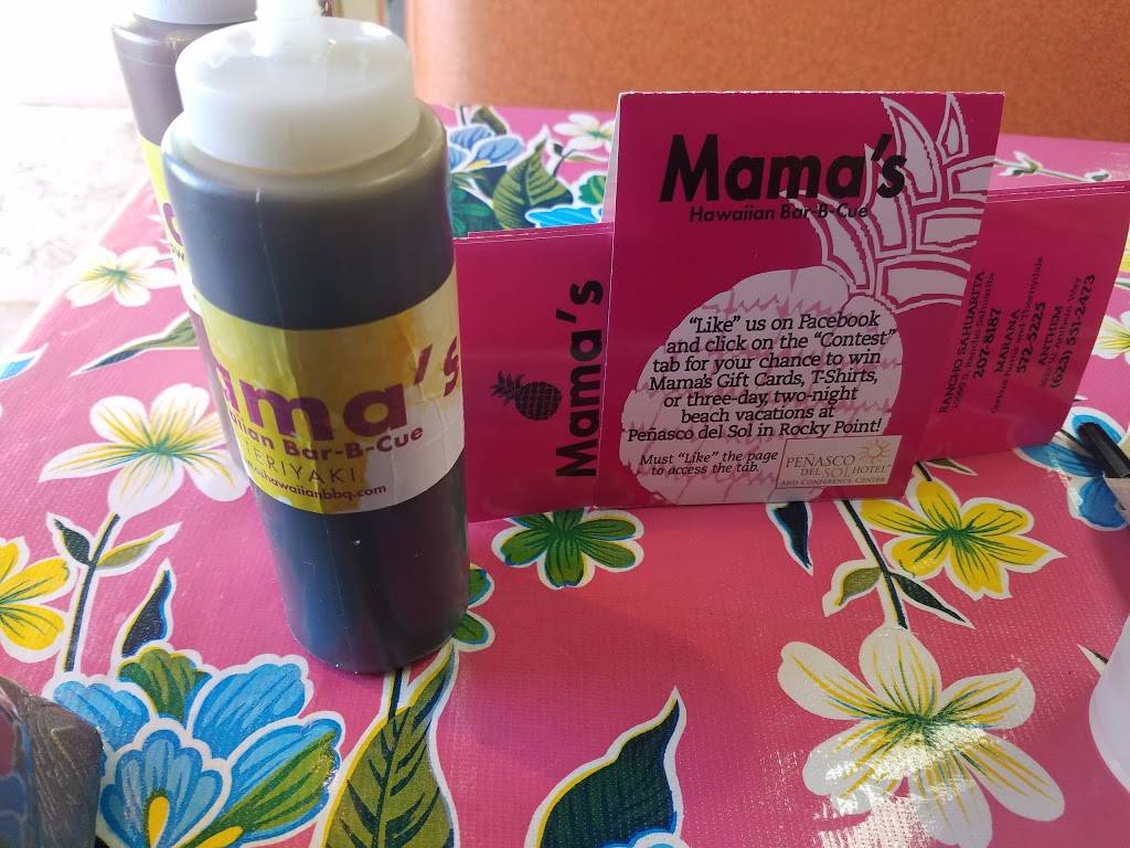 Mamas Hawaiian BBQ | restaurant | 6401 Marana Center Blvd, Tucson, AZ 85742, USA | 5206209199 OR +1 520-620-9199