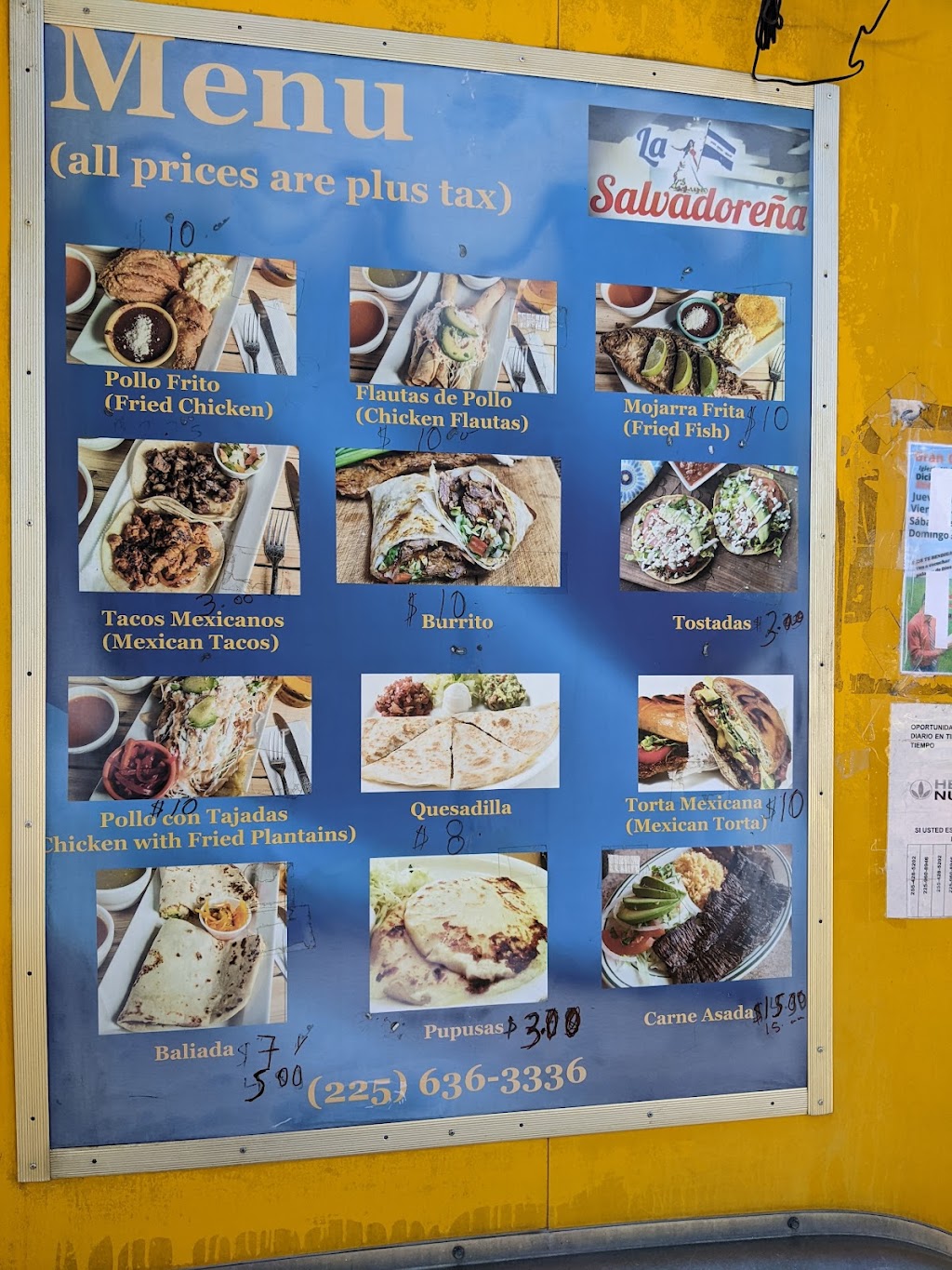 La Salvadoreña #2 | restaurant | 13440 Tiger Bend Rd, Baton Rouge, LA 70817, USA | 2256363336 OR +1 225-636-3336