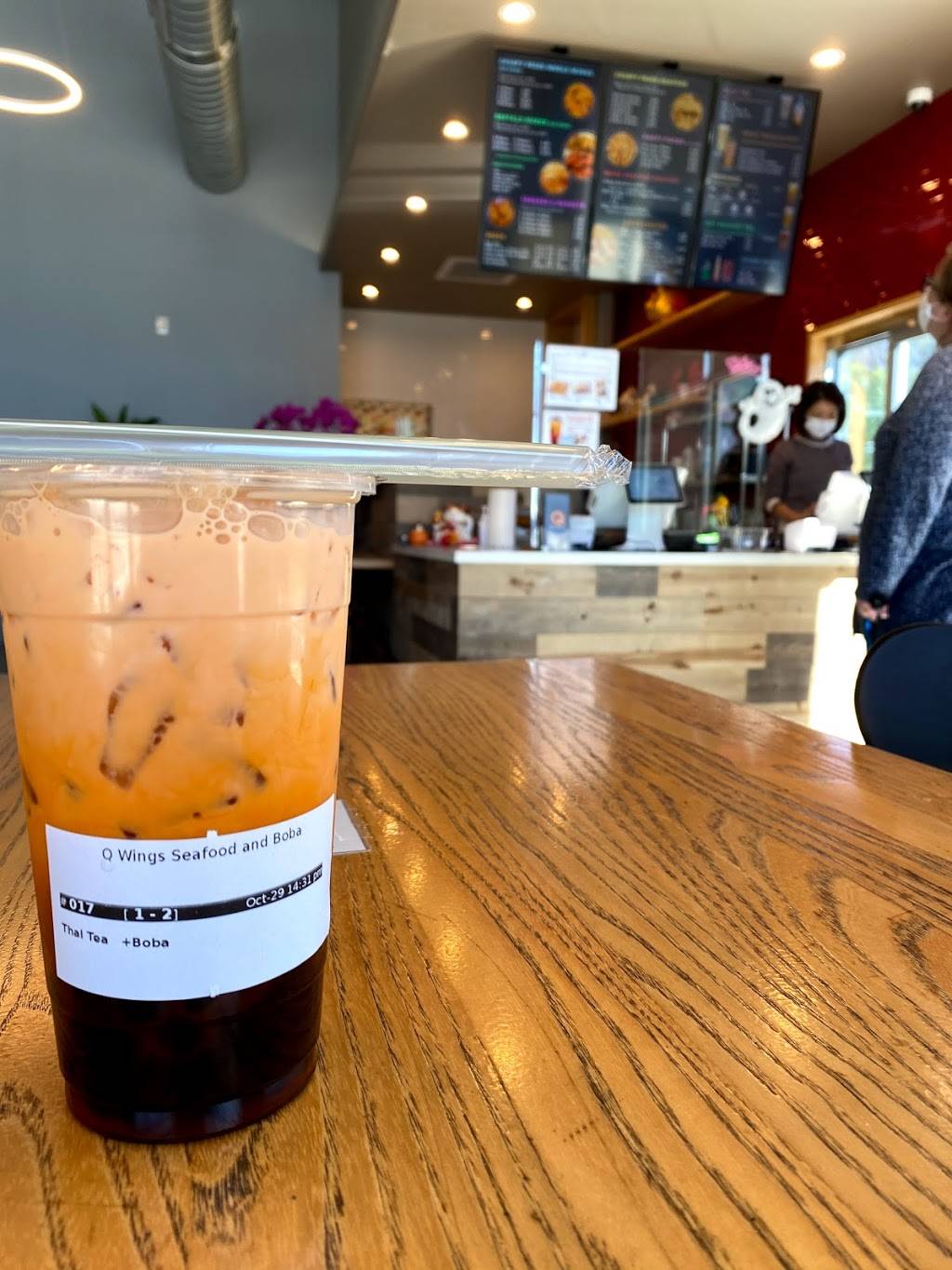 Q Wings, Seafood, & Boba | restaurant | 6715 Bissonnet St #500, Houston, TX 77074, USA | 3462265863 OR +1 346-226-5863