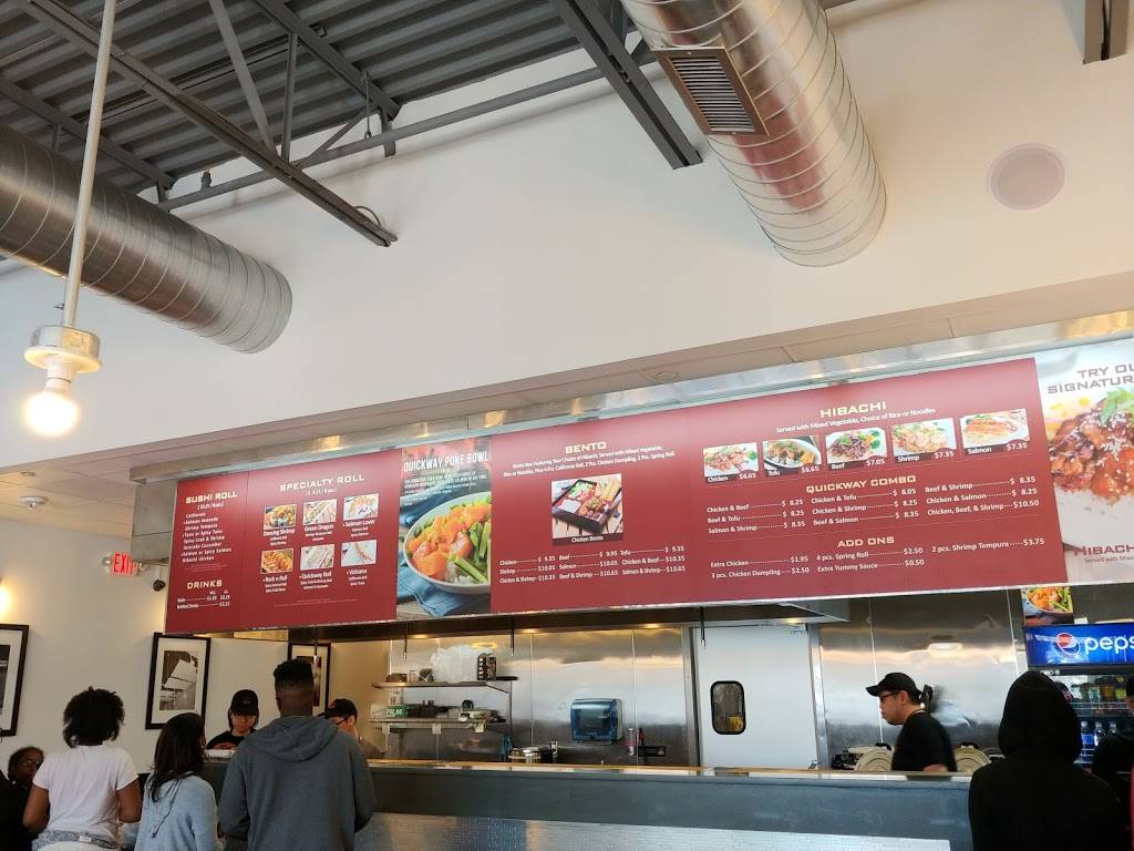 Quickway Hibachi | restaurant | 3443 Donnell Dr, Forestville, MD 20747, USA | 2406193860 OR +1 240-619-3860