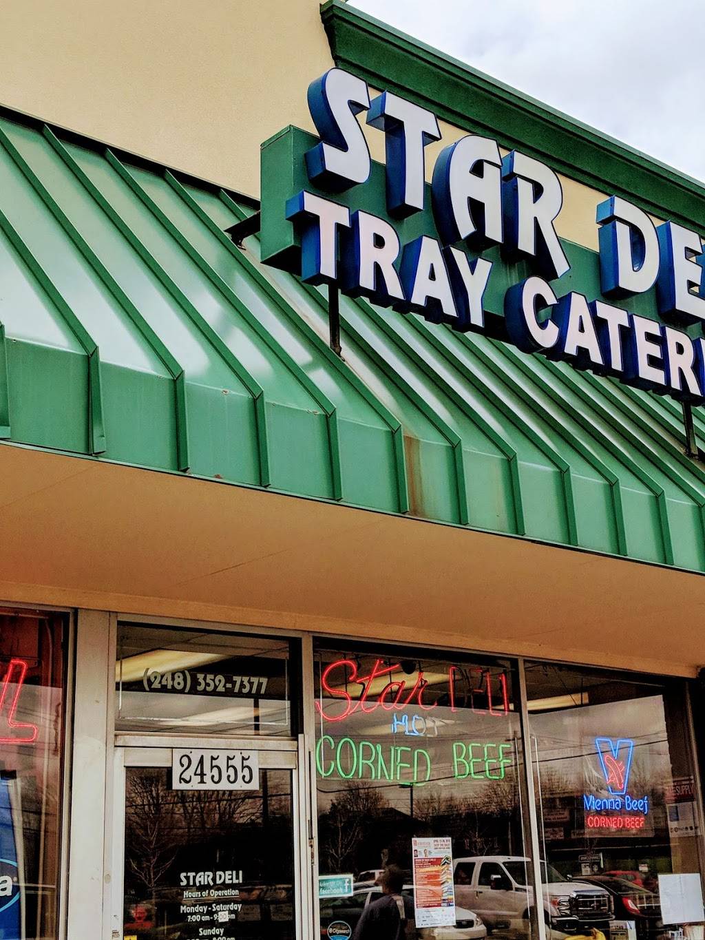 Star Deli | meal takeaway | 24555 West 12 Mile Road, Southfield, MI 48034, USA | 2483527377 OR +1 248-352-7377