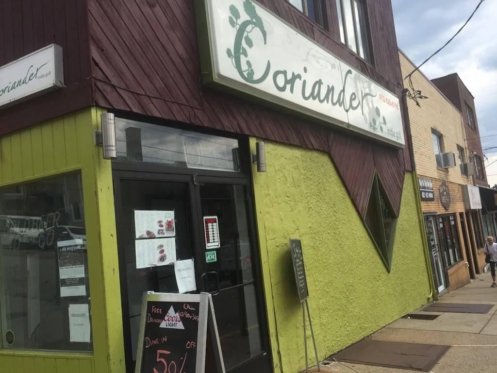 Coriander India Grill | restaurant | 2201 Murray Ave, Pittsburgh, PA 15217, USA | 4129043654 OR +1 412-904-3654