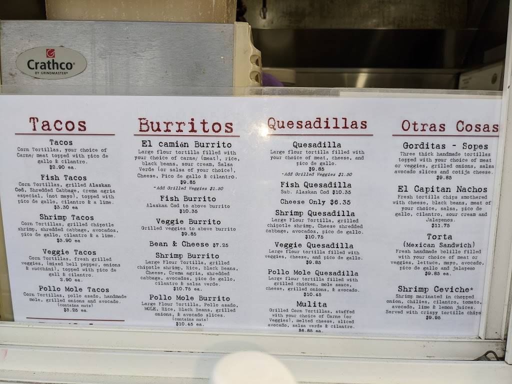 El Camion | restaurant | 6319 Roosevelt Way NE, Seattle, WA 98115, USA | 2064685691 OR +1 206-468-5691