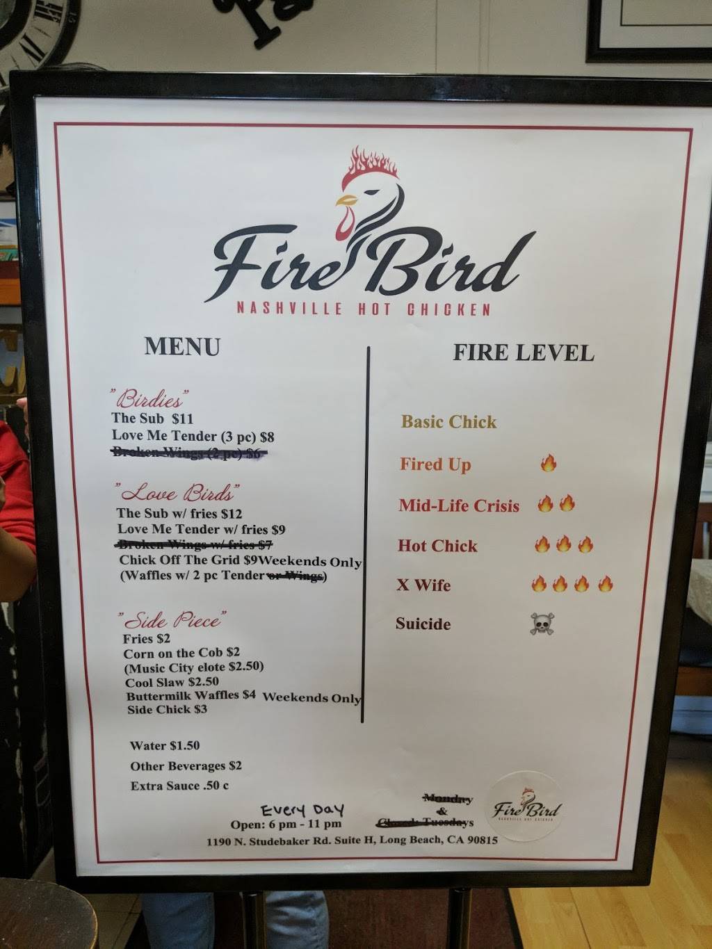 FB Nashville Hot Chicken | restaurant | 3630 Atlantic Ave, Long Beach, CA 90807, USA | 5625433911 OR +1 562-543-3911